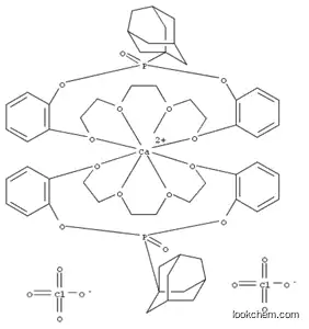 Molecular Structure of 136370-89-3 (calcium perchlorate N-(tricyclo[3.3.1.1~3,7~]dec-1-yl)-6,7,9,10,12,13-hexahydrodibenzo[d,p][1,3,6,9,12,15,2]hexaoxaphosphacycloheptadecin-20-amine 20-oxide (1:2:2))